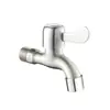 Grifo de Acero Inoxidable de Aleación de Apertura Rápida, Longitud Extendida para Uso Doméstico, Caño de Agua Totalmente de Cobre para Mopas y Lavadoras, En Stock, Apertura Lenta