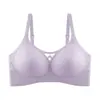 Ropa interior sin costuras para mujeres con poco busto, estilo de verano delgado, realza y junta los pechos laterales, anti-caída, sin varillas, sujetador de soporte suave