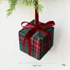 Novo produto transfronteiriço Natal 8cm ornamento de bola de Natal de veludo, bola de decoração de árvore de Natal de espuma de veludo atacado