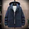 Chaqueta exterior de otoño Enbu para hombre, chaqueta cortavientos unisex para pareja, ropa de montañismo, abrigo de trabajo de corte holgado
