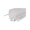 Carcasa de Luz Lavaluz de Pared Luz Lineal Lavaluz de Pared para Sala de Estar Canal de Luz Reflectora Tira de Luz Techo de Aluminio Techo Suspendido Reflectante Alto Brillo