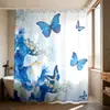 Cortina de Ducha de Tela Impermeable Temu Transfronteriza Impresión Digital Personalizada Cortina Divisoria de Baño de Poliéster Engrosado Servicio de Envío Sin Taladro
