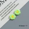 Accesorios de Resina con Flores de Margarita de Colores Pegamento de Crema para Manualidades DIY Funda para Teléfono Móvil Imán para Refrigerador Agujero Hebilla de Zapato Accesorios para el Cabello Accesorios