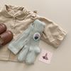 Leggings para Niñas, Nuevos de Primavera y Otoño Color Sólido Algodón Grado A Raya Vertical Estilo Coreano Medias para Niñas, Venta Directa del Fabricante