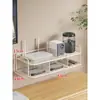 Soporte para Router Soporte de Pared Set sin Taladro Caja de Almacenamiento para Decodificador Módem Óptico Estante WiFi