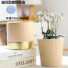 Vaso de Flores Cerâmico Estilo Ins Nórdico fosco simples para interior Phalaenopsis tulipa verde vaso grande para plantas verdes