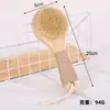 Escova de Banho de Corda Transfronteiriça Limpeza Massagem Artefato Doméstico Banheiro Cabelo de Cavalo Cabo Longo Escova Preguiçosa Esfregador de Costas Escova de Banho