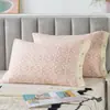 Funda de almohada de gasa de algodón de cuatro capas, un par, todo incluido, nueva 2024, funda de almohada para todas las estaciones, funda de almohada para el hogar