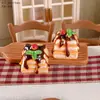 Suministro Directo Transfronterizo de Juguetes Comida en Miniatura de Resina, Decoraciones de Cocina para Casa de Muñecas con Figuras de Pastel, Juguetes de Juego de Imitación, Accesorios de Resina para Manualidades