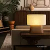 Lámpara de Mesa de Diseño Vintage 2026, Talla de Madera de Alta Calidad, Lámpara de Lectura de Noche para Dormitorio Escritorio, Iluminación Ambiental