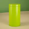 Bote Premium de Té Verde de Nueve Compartimentos Hecho a Medida, Lata Metálica Sellada de Alta Gama Portátil para Medio Libra de Té Blanco o Té Negro, Lata Vacía