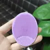 Cepillo Limpiador Facial de Silicona para Piel del Rostro y Espalda Cepillo de Limpieza Facial de Silicona Cepillo Limpiador de Baño Removedor de Puntos Negros No Daña Cepillo Limpiador para Bebés Cepillo Suave