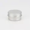 Color en Stock 30ml 47*25 Caja Redonda de Aluminio con Rosca para Cera para el Cabello Crema Caja de Cosméticos Grado Alimenticio No se Oxida