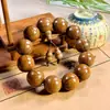 Pulsera de Madera Seis Caminos 2.0 para Hombres, 108 Cuentas, Madera Antigua Domadora de Dragones, Cuentas de Oración Estilo Étnico, Cuentas Budistas Unisex, Pulsera Coleccionable al por Mayor