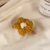 Grampo de Cabelo Flor Fofa Outono Inverno Clipe de Moda Pelúcia Pequeno Clipe Lateral de Cabelo Clipe Tubarão de Alta Qualidade Acessório de Cabelo