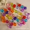 Cuentas puntiagudas transparentes 6-14mm cuentas puntiagudas acrílicas cuentas transparentes coloridas de doble punta accesorios de joyería diy cuentas sueltas al por mayor