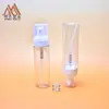 Botella de Espuma Recta de PET Personalizada de 210 ml, Espuma de Presión Precisa, Suave y Esponjosa, Cuida Cada 1.0 Pulgada Delicada