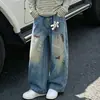 Conjunto para Niña 2026 Otoño Nuevas Llegadas Mediano y Grande Niños Camiseta de Manga Larga Rayada Jeans Estampados Ropa de Otoño para Niños Ropa para Niños
