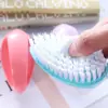 Escova de Sapatos, Escova de Limpeza Colorida em Forma de Ovo, Escova Multifuncional para Lavanderia Doméstica, Escova Cor de Doce, Escova para Limpeza de Roupas e Sapatos