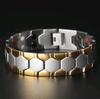 Weituan Europeu e Americano Amazon Pulseira Magnética Destacável Hexagonal Versão Larga Pulseira Masculina