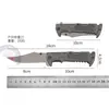 Navaja plegable para exteriores de alta dureza, Navaja plegable pequeña de acero inoxidable, Cuchillo para frutas para el hogar, Cuchillo afilado para acampar, Cuchillo para abrir paquetes