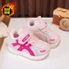 Zapatos para Niña 2026 Nuevo Otoño/Invierno Suela Suave Calientes Zapatos Deportivos Infantiles para Niñas de Edad Primaria y Secundaria con Forro de Felpa Zapatos de Tablero de Entrenamiento Alemanes