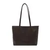 Bolsa Tote de Compartimentos Grande de Alta Gama para Ir al Trabajo, Nueva Bolsa Tote Casual Simple de Estilo Coreano para el Trabajo