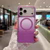 Estuche para Teléfono Móvil 17 Pro Max Aplicable al Comercio Exterior Transfronterizo Carcasa Gradiente de Cobertura Total IMD Multicolores Estuche Protector Magnético Apple