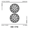 Tatuagens Adesivas de Suco Herbal Mandala Totem Original Costas da Mão Estilo Escuro Estilo Ins Europeu e Americano À Prova d'Água Duradouro Homens e Mulheres