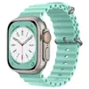 Adequado para Apple Watch 8ª Geração Ultra Watch 49mm Pulseira de Silicone Oceano para Apple Watch Substituição Modelo Apple