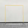 Meio Anel Superior de Ferro Forjado Balão Suporte de Arco de Casamento Decoração de Mesa de Aniversário Casamento Adereços de Layout de Local