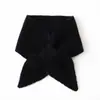 Bufanda de Punto Perforada 100% Cachemira Estilo Nuevo, Calentador de Cuello de Punto de Cachemira, Bufanda Pequeña de Punto de Cachemira en Stock