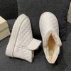 Botas de Nieve para Mujer 2024, Estilo Casual de Suela Gruesa, Tendencia de Celebridad de Internet y Estilo Occidental, Botines Cortos Juveniles y de Suela Suave para Otoño e Invierno, Versátiles