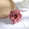Cabezas de Flores de Rosa de 10 cm Flor de Rosa Artificial para Esquina Pared Flor de Seda Boda DIY Guirnalda Hecha a Mano Decoración de Flor Artificial Flor Artificial
