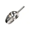 Pala para trasplante de tierra de cubo nido medio de acero inoxidable 430 pala para fertilización de granos pala pulida brillante pala multipropósito engrosada