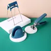 Pegador de tigela de aço inoxidável, levantador de tigelas e pratos de cozinha, levantador de pratos doméstico, luvas resistentes ao calor, conjunto de três peças anti-escaldante
