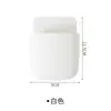 Caja de almacenamiento sin taladro para control remoto de aire acondicionado y TV, soporte para control remoto, control remoto de baño, montado en la pared, para colgar en la pared