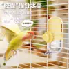 Dispensador de Agua para Pericos para Cacatúas, Bebedero Automático Estilo Cápsula para Estorninos, Pájaros del Sol y Pericos Lovebirds