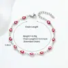 Pulsera Transfronteriza Ojo de Demonio Cruzado Europeo Americano de Oriente Medio Acero Inoxidable Moda Ojo de Aceite Goteante Joyería Personalizada Unisex