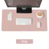 Mouse Pad Antiderrapante Simples para Uso no Escritório e em Casa, Tamanho Grande, Resistente a Manchas, Base de Mesa de Cor Sólida, Absorvente de Água, Secagem Rápida, Mouse Pad de Tecido Durável