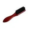 Atacado do Fabricante Escova para Estilizar Barba Masculina Cabo de Bambu Cerdas de Javali Cuidado Limpeza Escova Varrer Pelos Quebrados