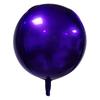 Venta Directa de Fábrica 22 pulgadas 12 colores globo redondo de aluminio globo de aluminio 4D globo decorativo de paisaje al por mayor