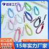 Huayang Nuevo Estilo Simple Cuerda de Cuero PU Montaje de Dos Correas Accesorios para Bolsos Colgante Cadena para Lanyard de Teléfono Venta al por Mayor