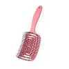 Peine de Peluquería, Peine de Dientes Anchos, Peine Hueco para Peinar, Peine para Uso Húmedo y Seco, Peine Alisador de Cabello, Peine Especial para Peinar Mujeres, Peine Voluminizador