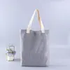 Bolsa Tote de Lona para Estudante com Logo Personalizado, Bolsa Transversal de Lona de Algodão de Ombro Único, Bolsa de Lona Ins Atacado