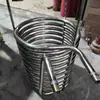 Tubo de Acero Inoxidable 304 en Rollo Procesamiento de Curvado Calentamiento por Vapor Tubo Espiral Tubo Serpentín Anillo Circular Tubo con Aletas Intercambiador de Calor Tubo de Refrigeración