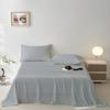 Sábana Colcha Individual Doble Lisa Sábana Color Sólido Producto Único Dormitorio de Estudiantes Hogar Dormitorio Cama Cubrepolvo