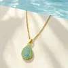Collar Transfronterizo Europeo y Americano Luna Sol Diseño Retro Sentido del Diseño Estrellas y Luna Brillan Juntas Nicho Diseño Accesorios Completos de Diamante Mujeres