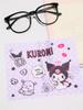 Paño Limpiador de Gafas con Niebla Estilo Dibujos Animados, Sedoso y Suave, Lindo Paño Limpiador de Gafas Chiikawa Estilo Niña de Dibujos Animados