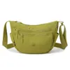 Bolsa Transversal Casual de Nylon Feminina Leve Multi-Compartimentos Grande Capacidade Repelente à Água Ombro Único Bolsa para o Dia a Dia